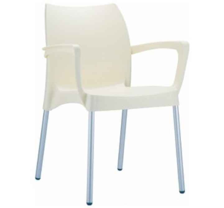 Compamia Dolce Resin Outdoor Armchair Beige - Set of 4