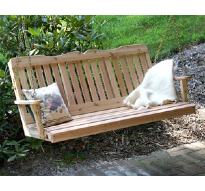 Creekvine Designs 5' Cedar Countryside Porch Swing