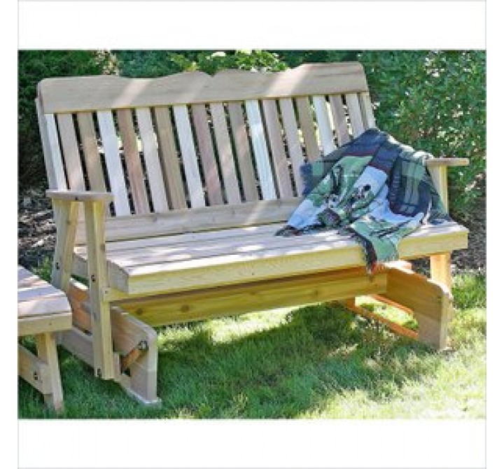 Creekvine Designs 4-Inch Cedar Countryside Rocking Glider