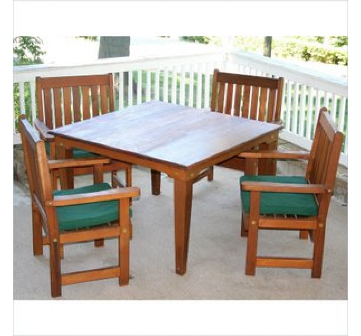 Creekvine Designs 47-Inch Cedar Get-Together Dining Set