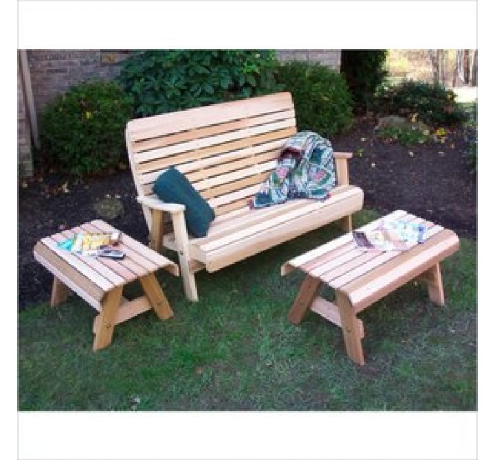 Creekvine Designs Cedar Twin Ponds Bench Set