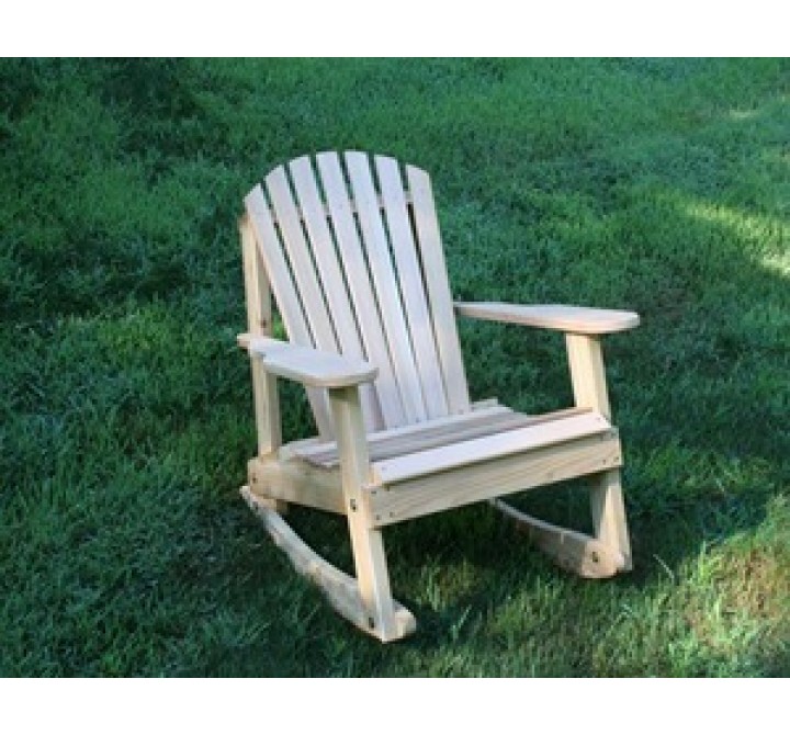 Creekvine Designs Cedar American Forest Adirondack Rocker