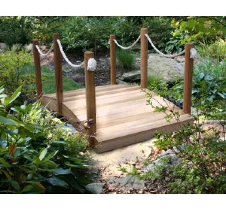 Creekvine Designs 6' Cedar Rope Bridge