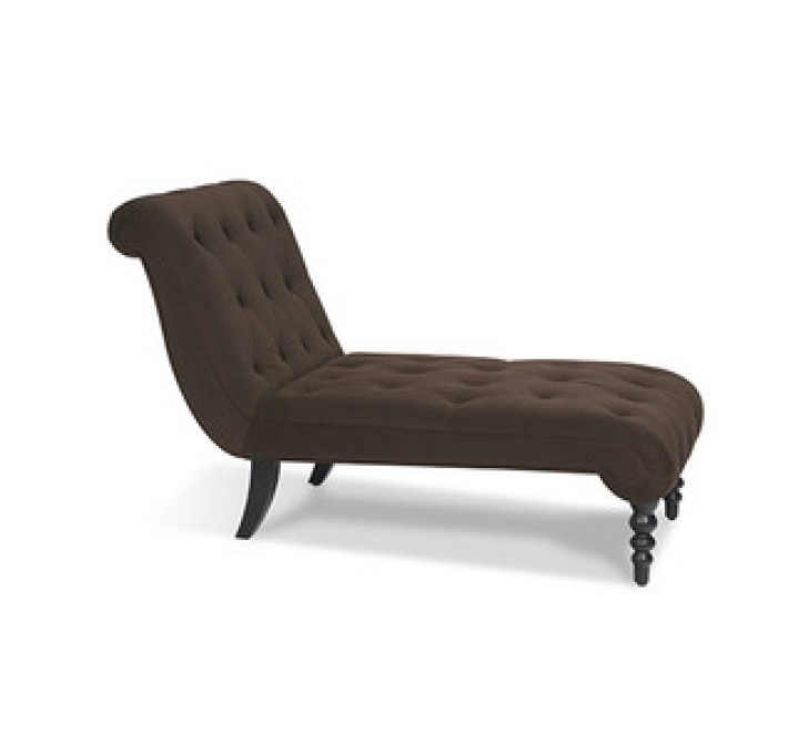 Ave-Six Curves Tufted Chaise Lounge