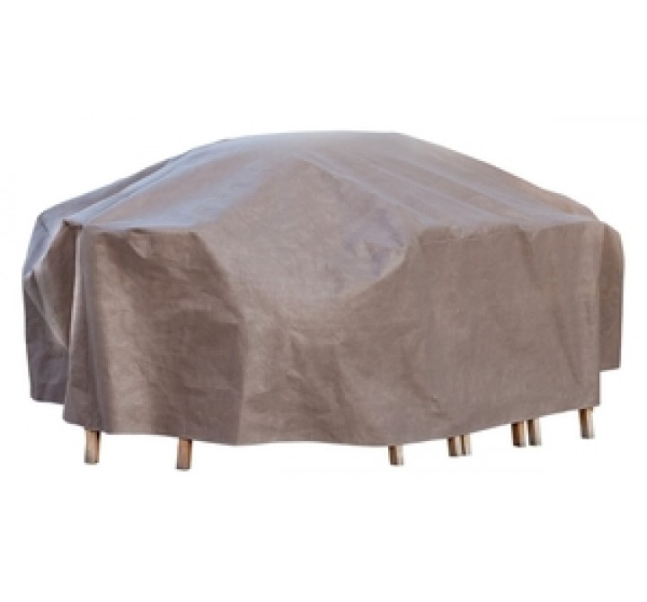 Duck Covers Elite Patio Table and Chair Set Cover - Rectangle - Up to 104L x 84"W
