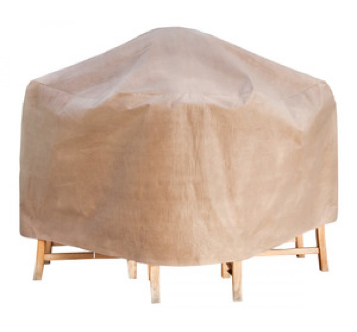 Duck Covers Elite Patio Table and Chair Set Cover - Square - up to 71L x 71"W