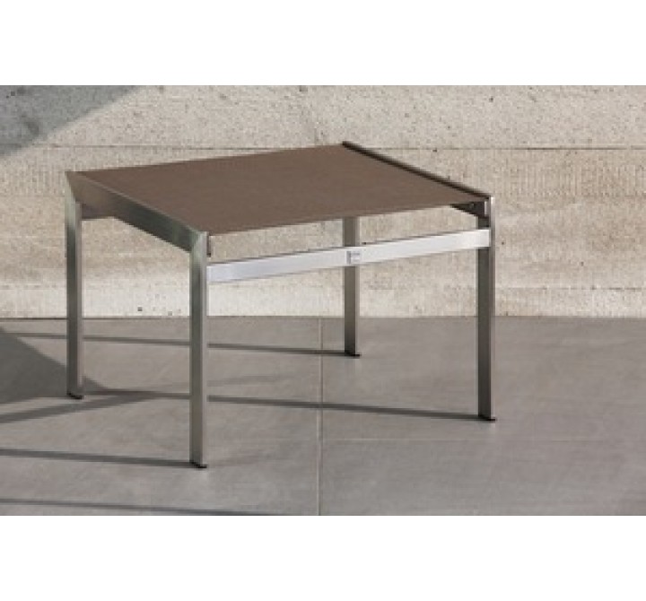 Sifas In-Outdoor Ec-Inoks Coffee Table Ottoman