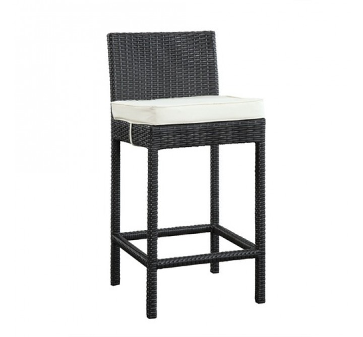 Modway Vista Lift Bar Stool in Espresso White