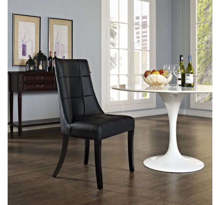 Modway Noblesse Vinyl Dining Side Chair