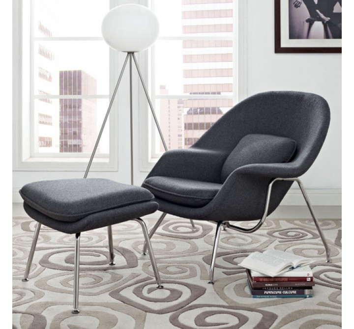 Modway W Lounge Chair