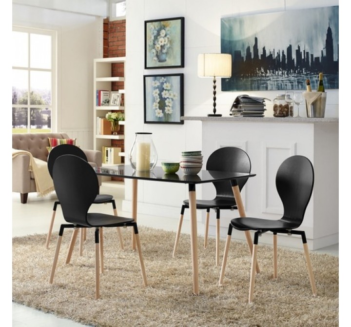 Modway Path Dining Chair Set of 4