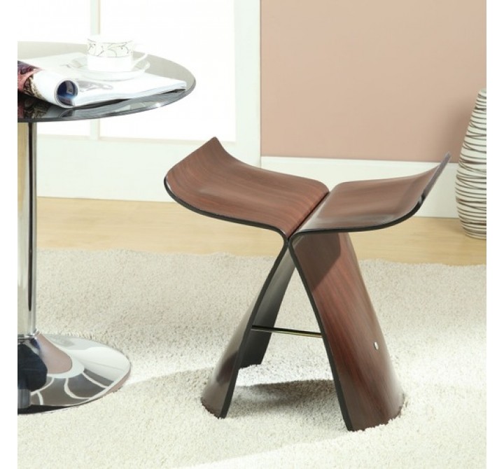 Modway Y Stool in Wenge