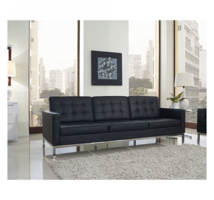 Modway Loft Leather Sofa