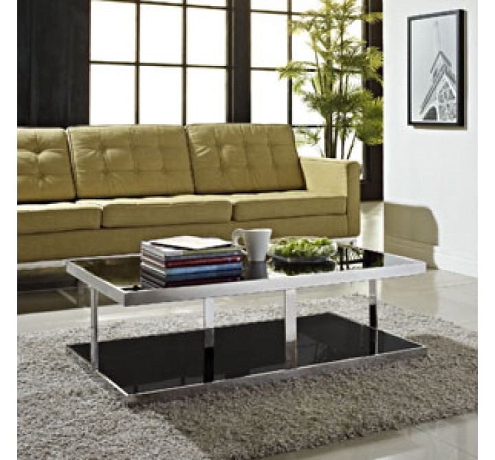 Modway Absorb Coffee Table in Black
