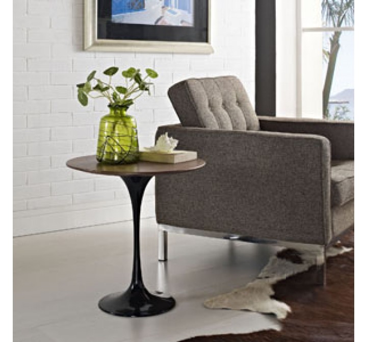 Modway Lippa Side Table in Black