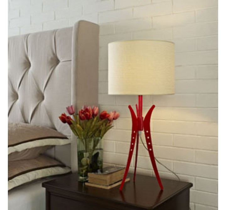 Modway Flair Table Lamp in White