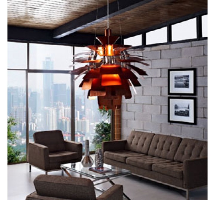 Modway Petal 28" Chandelier
