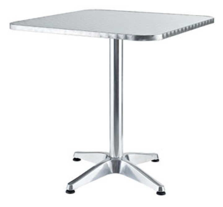 Modway Strata Pub Table in Silver