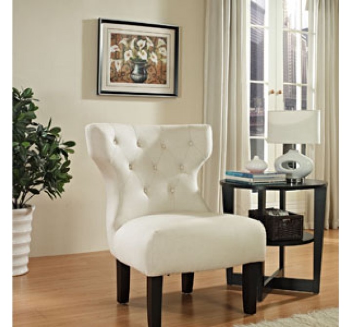 Modway Howard Dining Side Chair in Beige