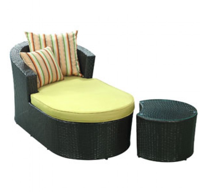 Modway Camouflage 2 Piece Chaise in Espresso Peridot - On SALE!