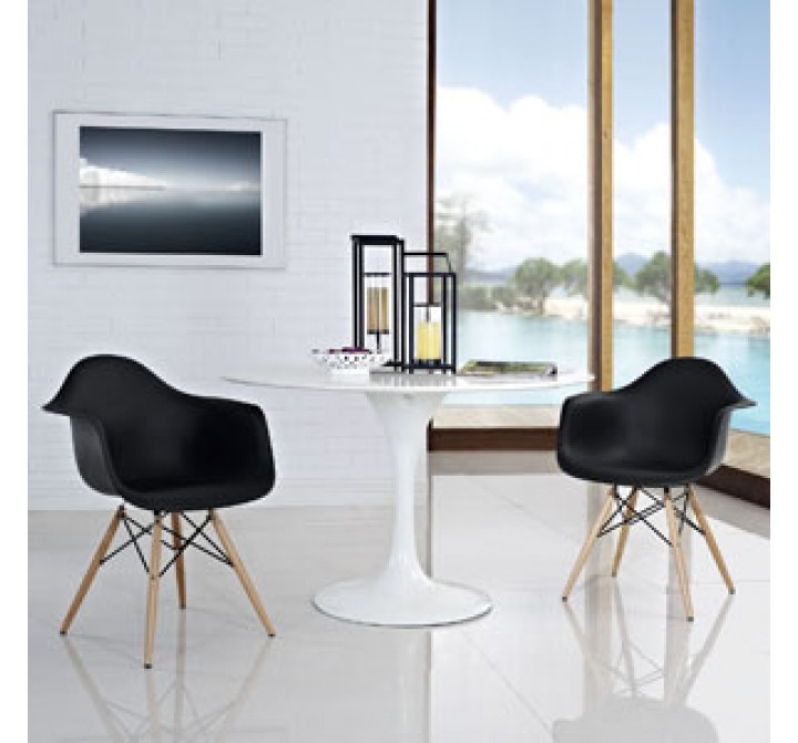 Modway Pyramid Dining Armchair Set of 2