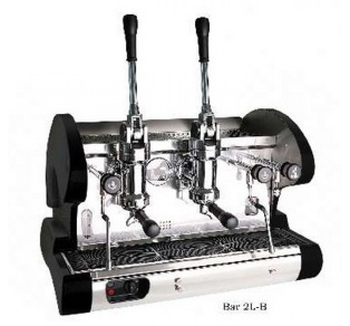 La Pavoni BAR Espresso Machine 2 Group Lever - Red/Black