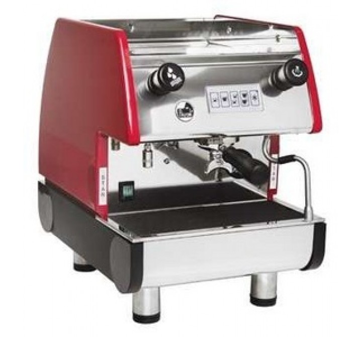 La Pavoni  PUB Espresso Machine 1V-R 1 Group Volumetric - Red