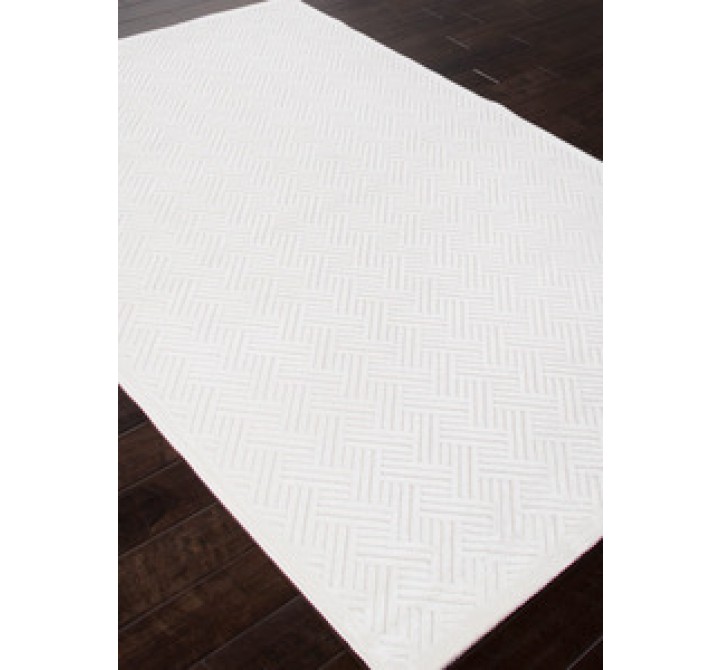 Jaipur Fables Thatch White Rug