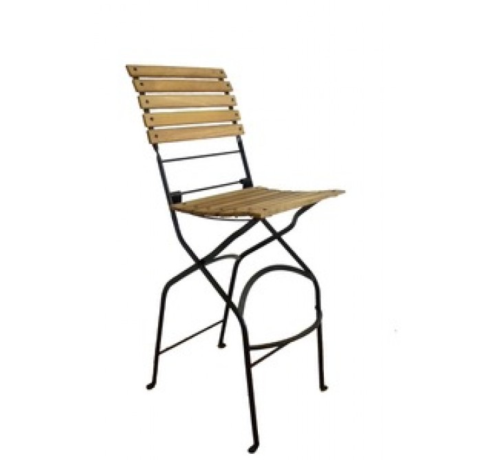 French Café Bistro Folding Barstool
