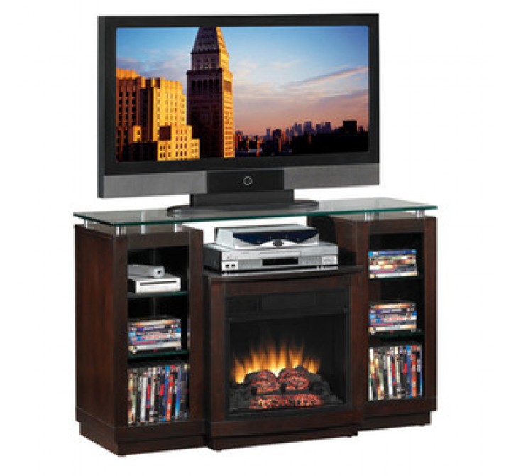 Fireside America Classic Flame 18 Inches Ashburn Home Theater Electric Fireplace - With Remote