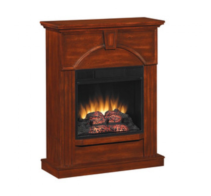 Fireside America Classic Flame 18 Inches Arcadia Petit Wall Fireplace - No Remote