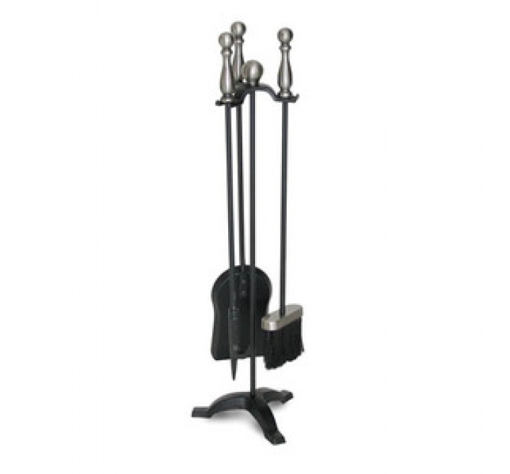 Fireside America Napa Forge Marin Tool Set - Black with Pewter Handles