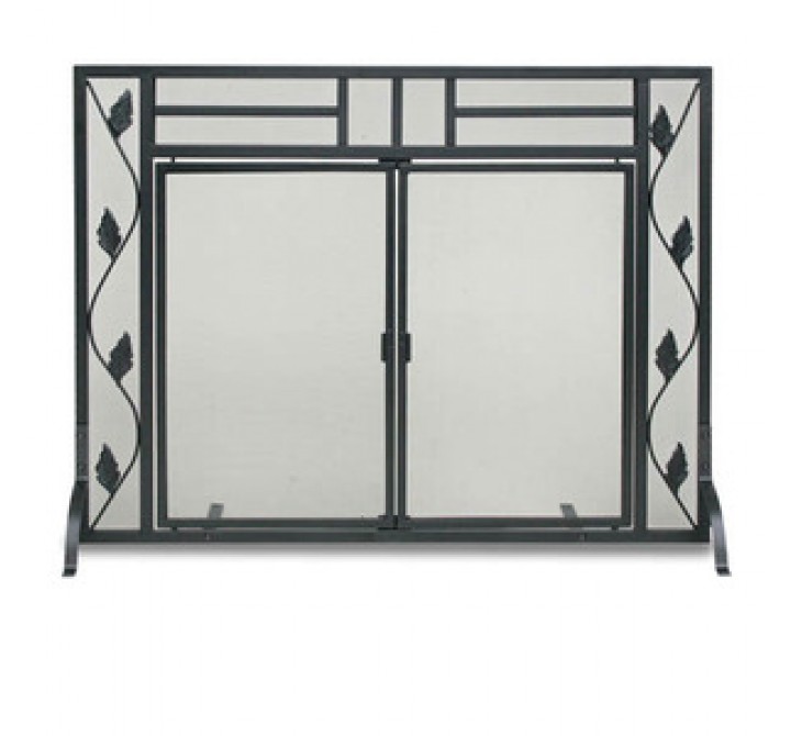 Fireside America Napa Forge Garden Leaf Screen With Doors
