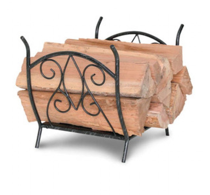 Fireside America Napa Forge Forged Crest Wood Holder - Brushed Graphite