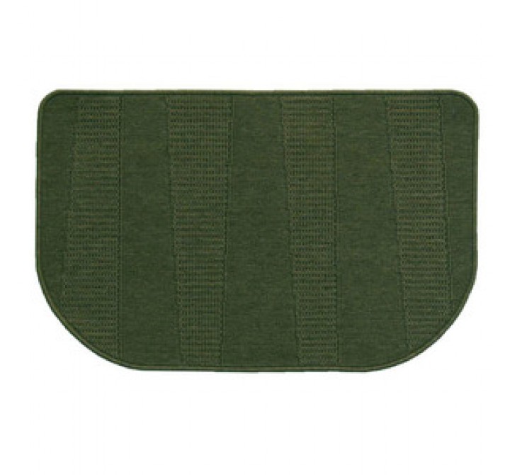 Fireside America Napa Forge Textured Weave Fine Line Dark Brown Rug