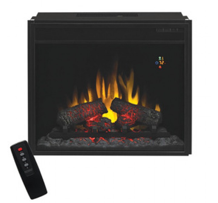 Classic Flame 23 Inches Electric Fireplace with Fixed Glass and Remote Control