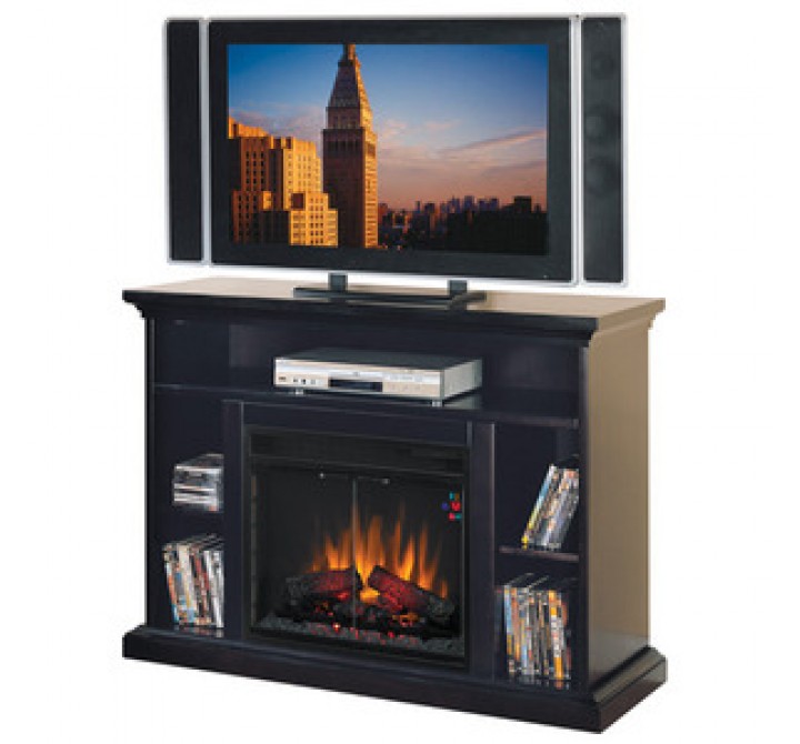 Fireside America Classic Flame Beverly Home Theater Fireplace - Espresso
