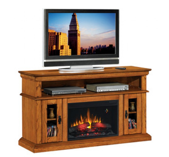Fireside America Classic Flame 26 Inches Brookfield Home Theater With Electric Fireplace