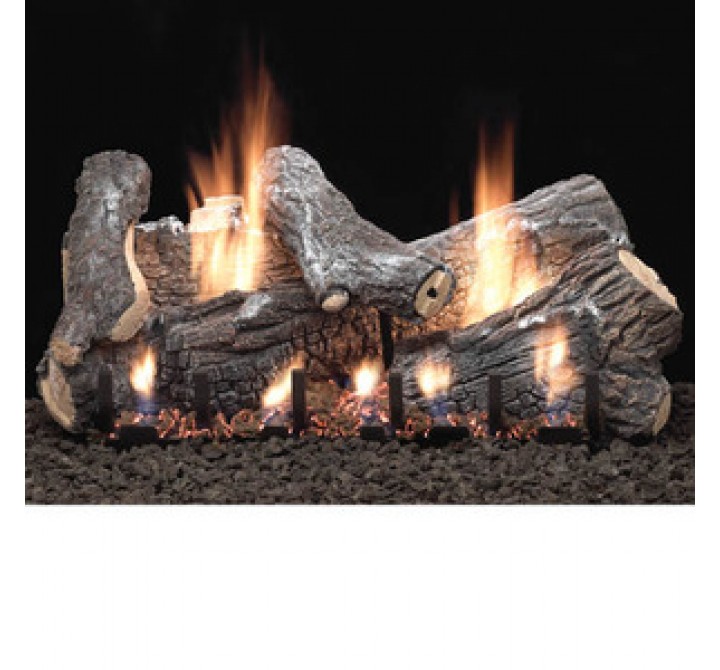 Fireside America 24-Inch White Mountain Sassafras with Intermittent Pilot - Thermostat Variable Remote - LP Fuel