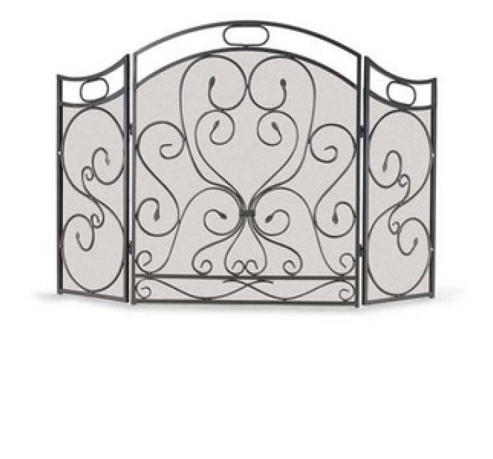 Fireside America Napa Forge 3 Panel Shakespeares Garden Screen