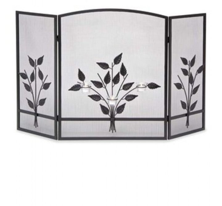 Fireside America Napa Forge 3 Panel Three Tea Light Screen