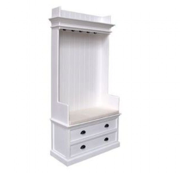 Nova Solo HALIFAX White Mahogany Wardrobe