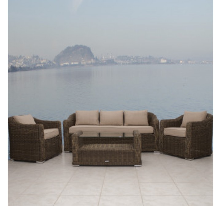 International Home Miami Atlantic Palma Conversation Set