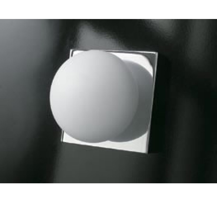 Illuminating Experiences Bolla Series Wall and Ceiling Mount in Satin Nickel  or Chrome