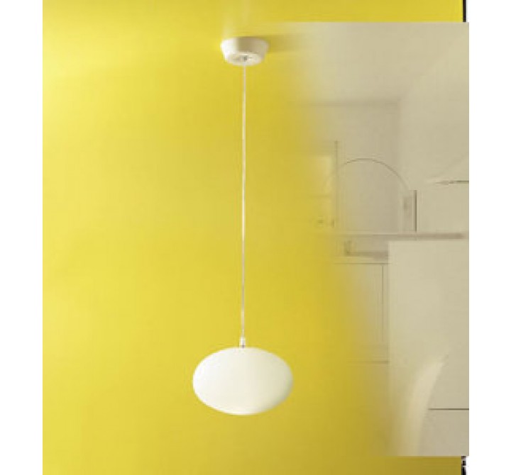 Illuminating Experiences Meltemi Series Oval Opal Glass Pendant - M10035