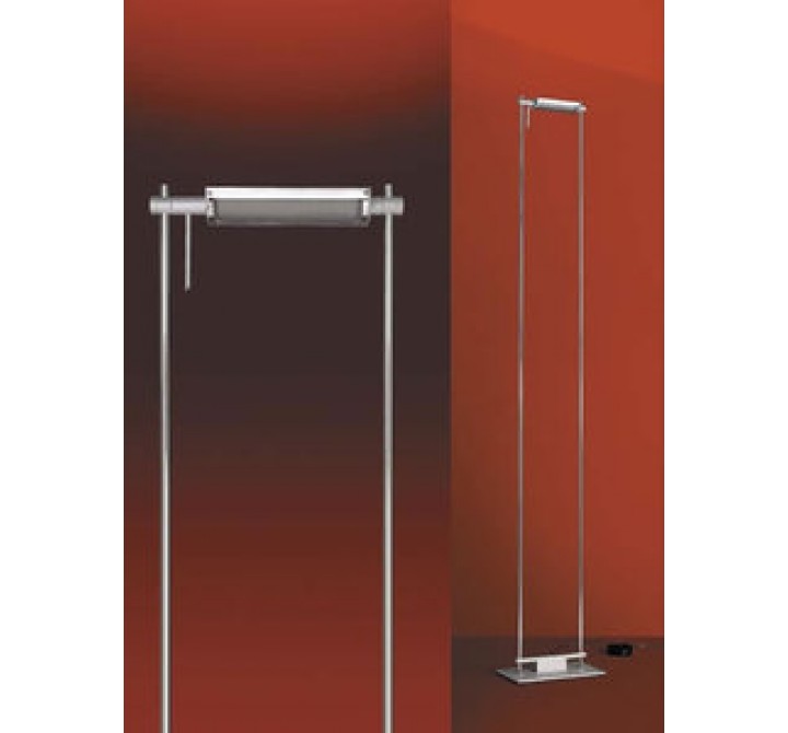 Illuminating Experiences Nemo Series Floor Lamp with Silver