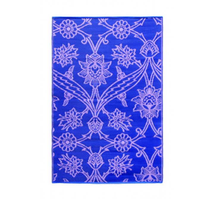 Koko Company Fuchsia Flower Floormat