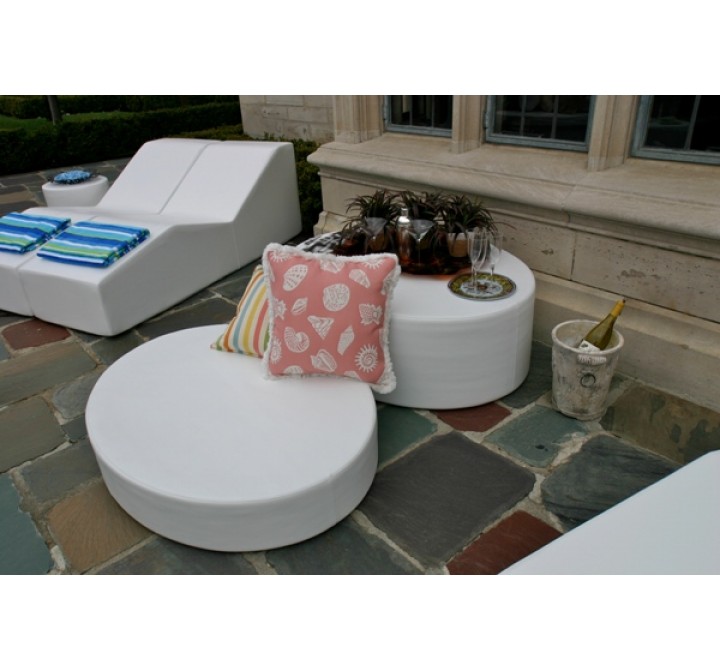 La Fete Note - Oval Ottoman