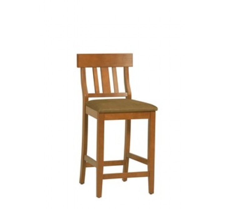Linon Torino Slat Back Counter Stool