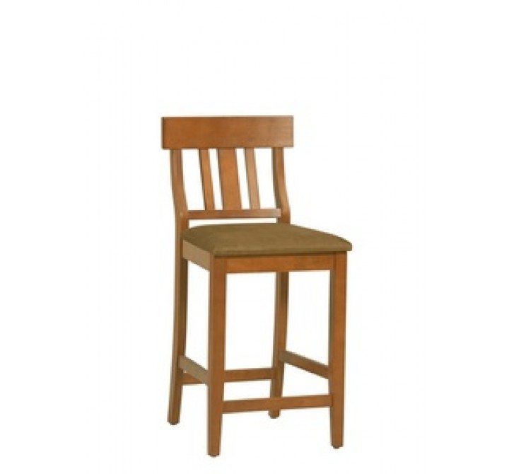 Linon Torino Slat Back Bar Stool
